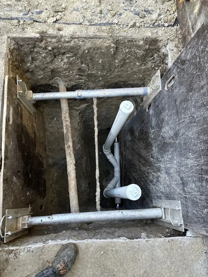 Experienced plumber completing Gas Line Repair work in Havre de Grace